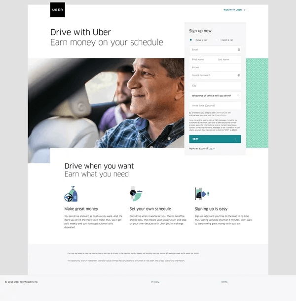 drive with uber